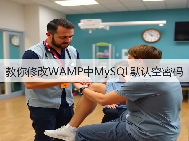 教你修改WAMP中MySQL默认空密码(图2) 教你修改WAMP中MySQL默认空密码(图2)