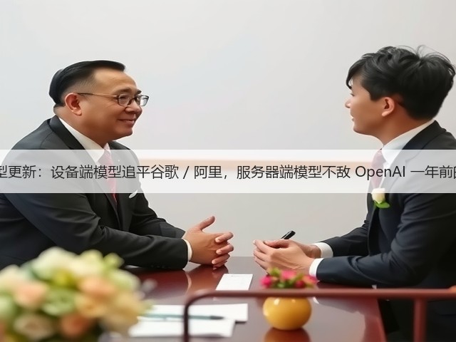 苹果 AI模型更新：设备端模型追平谷歌 / 阿里，服务器端模型不敌 OpenAI 一年前的 GPT-4o(图1)