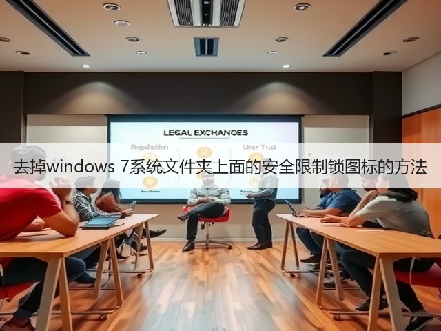 去掉windows 7系统文件夹上面的安全限制锁图标的方法(图1) 去掉windows 7系统文件夹上面的安全限制锁图标的方法(图1)