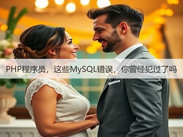 PHP程序员，这些MySQL错误，你曾经犯过了吗(图1)