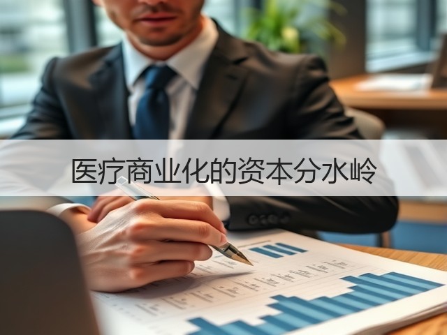 医疗商业化的资本分水岭(图3)