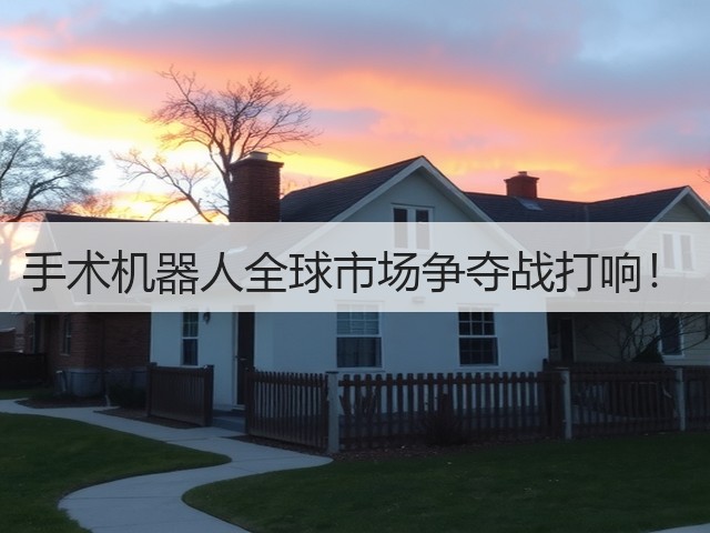 手术机器人全球市场争夺战打响!(图1) 手术机器人全球市场争夺战打响!(图1)