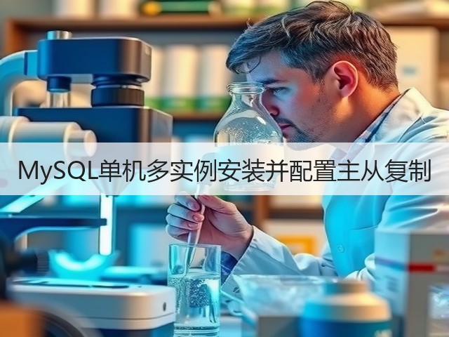 MySQL单机多实例安装并配置主从复制(图1) MySQL单机多实例安装并配置主从复制(图1)