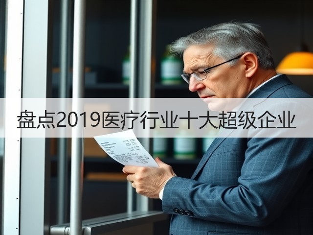 盘点2019医疗行业十大超级企业(图3) 盘点2019医疗行业十大超级企业(图3)