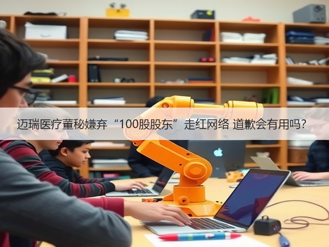 迈瑞医疗董秘嫌弃“100股股东”走红网络 道歉会有用吗？(图2)