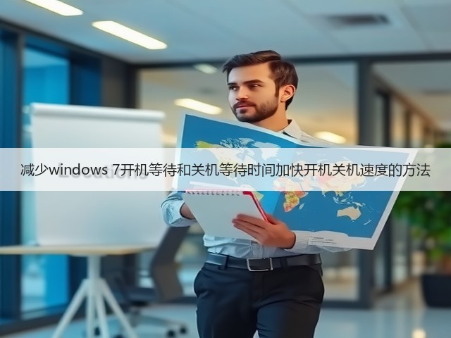 减少windows 7开机等待和关机等待时间加快开机关机速度的方法(图1) 减少windows 7开机等待和关机等待时间加快开机关机速度的方法(图1)