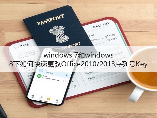 windows 7和windows 8下如何快速更改Office2010/2013序列号Key(图3)