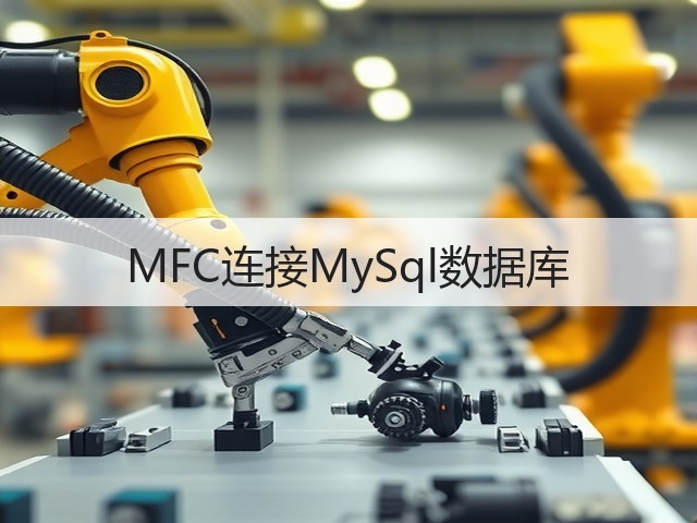 MFC连接MySql数据库(图3) MFC连接MySql数据库(图3)
