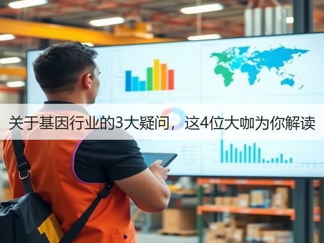 关于基因行业的3大疑问，这4位大咖为你解读(图3)