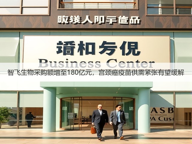 智飞生物采购额增至180亿元,宫颈癌疫苗供需紧张有望缓解(图1) 智飞生物采购额增至180亿元,宫颈癌疫苗供需紧张有望缓解(图1)