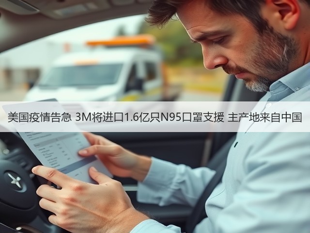 美国疫情告急 3M将进口1.6亿只N95口罩支援 主产地来自中国(图1) 美国疫情告急 3M将进口1.6亿只N95口罩支援 主产地来自中国(图1)
