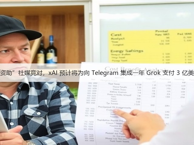 “资助”社媒竞对,xAI 预计将为向 Telegram 集成一年 Grok 支付 3 亿美元(图3) “资助”社媒竞对,xAI 预计将为向 Telegram 集成一年 Grok 支付 3 亿美元(图3)