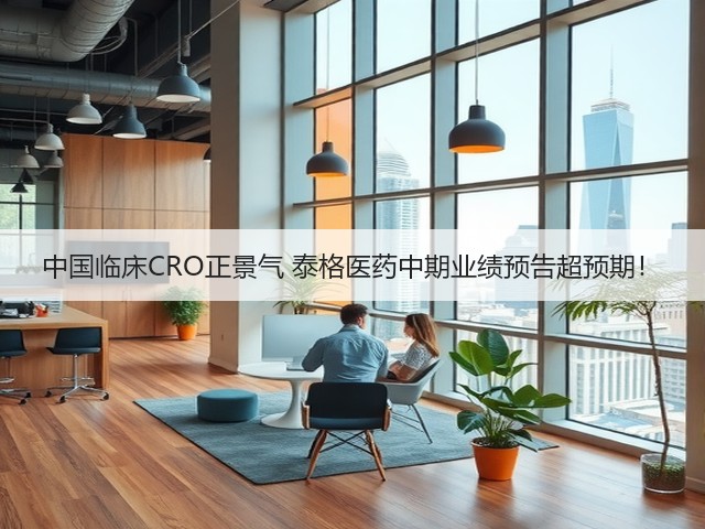中国临床CRO正景气 泰格医药中期业绩预告超预期!(图3) 中国临床CRO正景气 泰格医药中期业绩预告超预期!(图3)