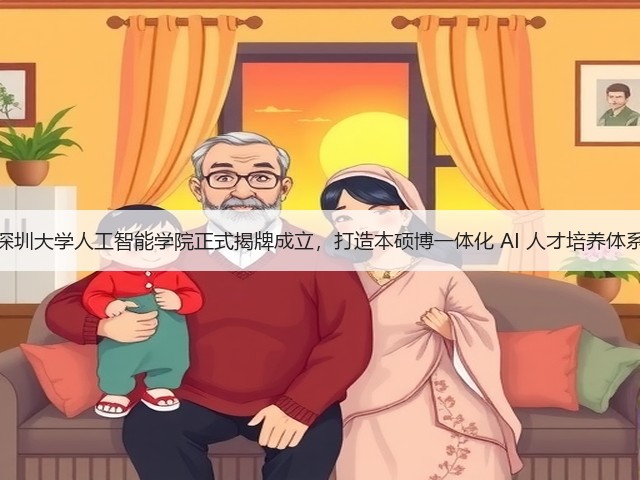 深圳大学人工智能学院正式揭牌成立，打造本硕博一体化 AI 人才培养体系(图2)