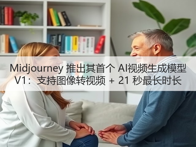 Midjourney 推出其首个 AI视频生成模型 V1：支持图像转视频 + 21 秒最长时长(图3)