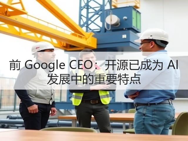 前 Google CEO:开源已成为 AI 发展中的重要特点(图1) 前 Google CEO:开源已成为 AI 发展中的重要特点(图1)