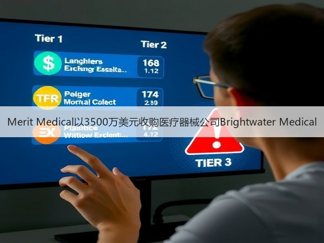 Merit Medical以3500万美元收购医疗器械公司Brightwater Medical(图1)