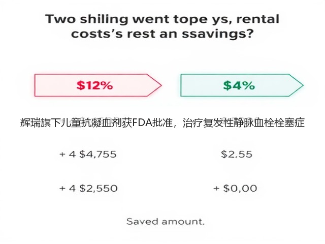 辉瑞旗下儿童抗凝血剂获FDA批准，治疗复发性静脉血栓栓塞症(图1)