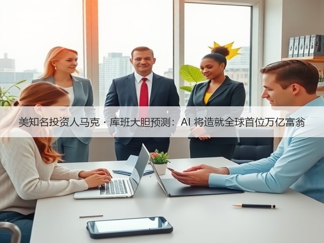 美知名投资人马克・库班大胆预测:AI 将造就全球首位万亿富翁(图3) 美知名投资人马克・库班大胆预测:AI 将造就全球首位万亿富翁(图3)
