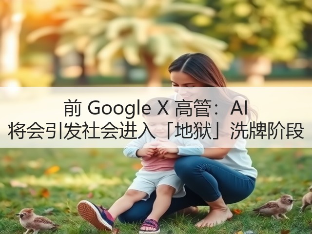 前 Google X 高管:AI 将会引发社会进入「地狱」洗牌阶段(图3) 前 Google X 高管:AI 将会引发社会进入「地狱」洗牌阶段(图3)