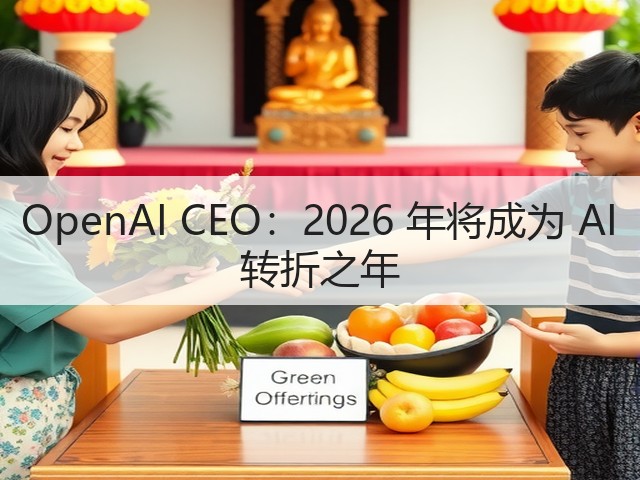OpenAI CEO：2026 年将成为 AI 转折之年(图3)