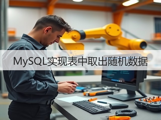 MySQL实现表中取出随机数据(图1)