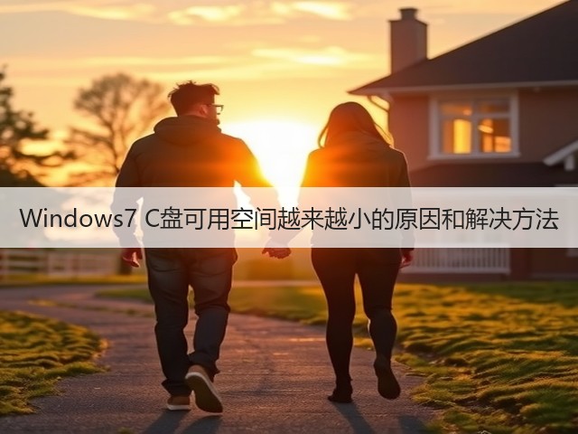 Windows7 C盘可用空间越来越小的原因和解决方法(图2) Windows7 C盘可用空间越来越小的原因和解决方法(图2)
