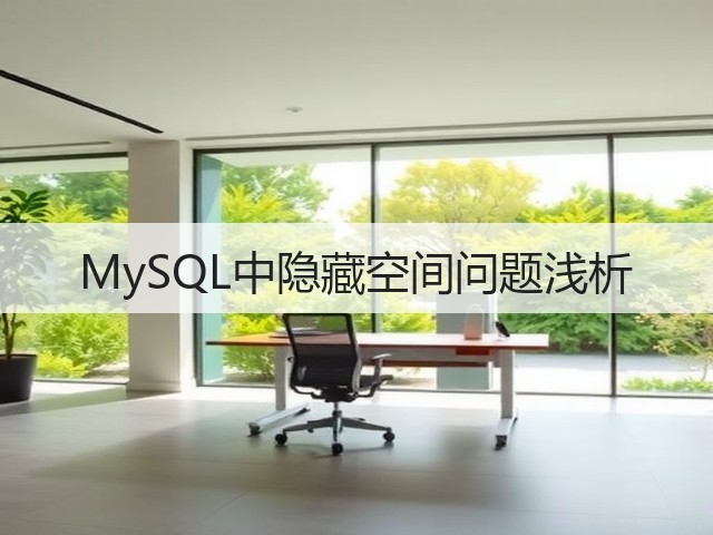 MySQL中隐藏空间问题浅析(图1)