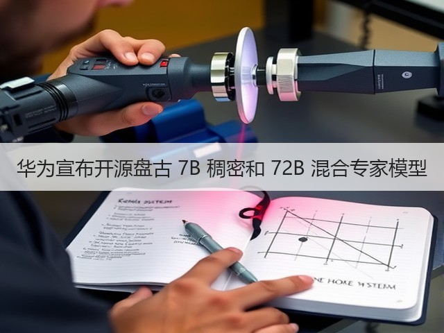 华为宣布开源盘古 7B 稠密和 72B 混合专家模型(图2)