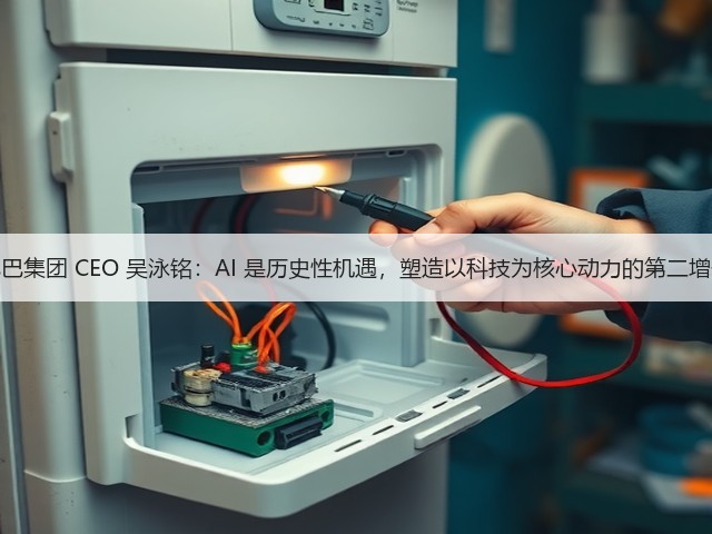 阿里巴巴集团 CEO 吴泳铭:AI 是历史性机遇,塑造以科技为核心动力的第二增长曲线(图1) 阿里巴巴集团 CEO 吴泳铭:AI 是历史性机遇,塑造以科技为核心动力的第二增长曲线(图1)