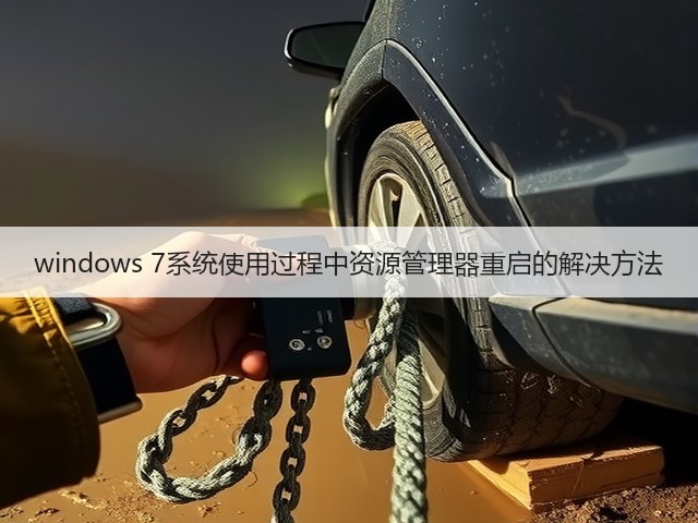 windows 7系统使用过程中资源管理器重启的解决方法(图3) windows 7系统使用过程中资源管理器重启的解决方法(图3)
