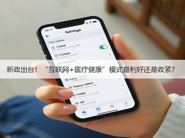 新政出台!“互联网+医疗健康”模式是利好还是收紧?(图2) 新政出台!“互联网+医疗健康”模式是利好还是收紧?(图2)