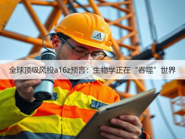全球顶级风投a16z预言:生物学正在“吞噬”世界(图1) 全球顶级风投a16z预言:生物学正在“吞噬”世界(图1)