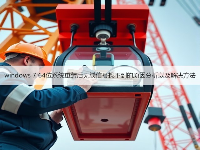 windows 7 64位系统重装后无线信号找不到的原因分析以及解决方法(图2) windows 7 64位系统重装后无线信号找不到的原因分析以及解决方法(图2)