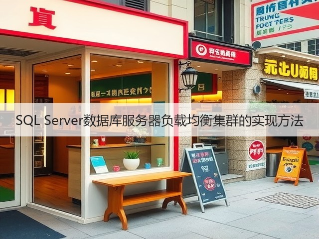 SQL Server数据库服务器负载均衡集群的实现方法(图1) SQL Server数据库服务器负载均衡集群的实现方法(图1)