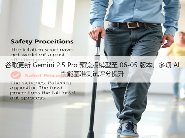 谷歌更新 Gemini 2.5 Pro 预览版模型至 06-05 版本,多项 AI 性能基准测试评分提升(图1) 谷歌更新 Gemini 2.5 Pro 预览版模型至 06-05 版本,多项 AI 性能基准测试评分提升(图1)