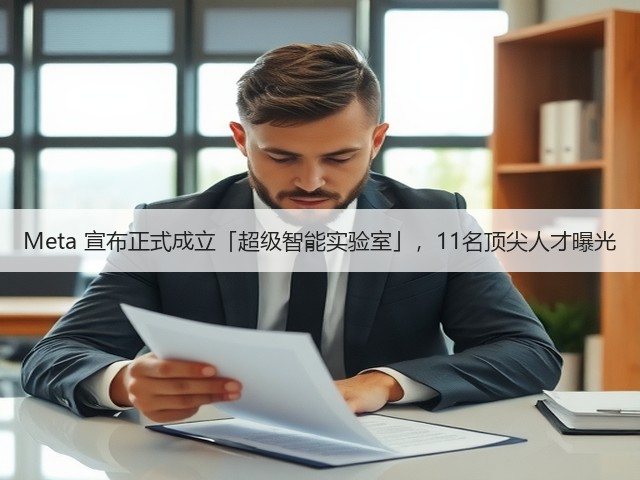 Meta 宣布正式成立「超级智能实验室」,11名顶尖人才曝光(图3) Meta 宣布正式成立「超级智能实验室」,11名顶尖人才曝光(图3)