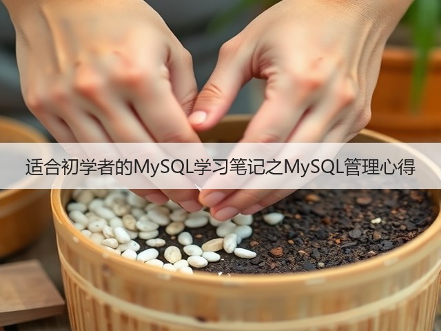 适合初学者的MySQL学习笔记之MySQL管理心得(图2) 适合初学者的MySQL学习笔记之MySQL管理心得(图2)