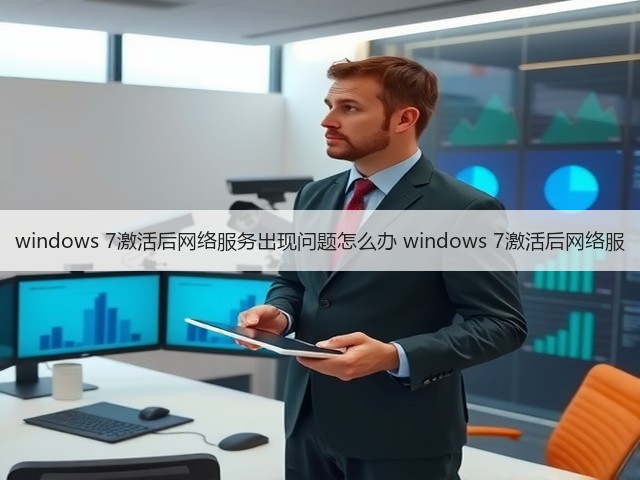 windows 7激活后网络服务出现问题怎么办 windows 7激活后网络服(图1) windows 7激活后网络服务出现问题怎么办 windows 7激活后网络服(图1)
