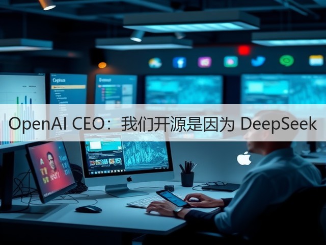 OpenAI CEO:我们开源是因为 DeepSeek(图2) OpenAI CEO:我们开源是因为 DeepSeek(图2)
