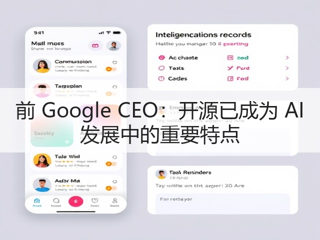 前 Google CEO:开源已成为 AI 发展中的重要特点(图3) 前 Google CEO:开源已成为 AI 发展中的重要特点(图3)