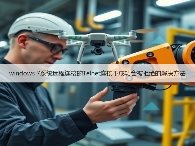 windows 7系统远程连接的Telnet连接不成功会被拒绝的解决方法(图3) windows 7系统远程连接的Telnet连接不成功会被拒绝的解决方法(图3)