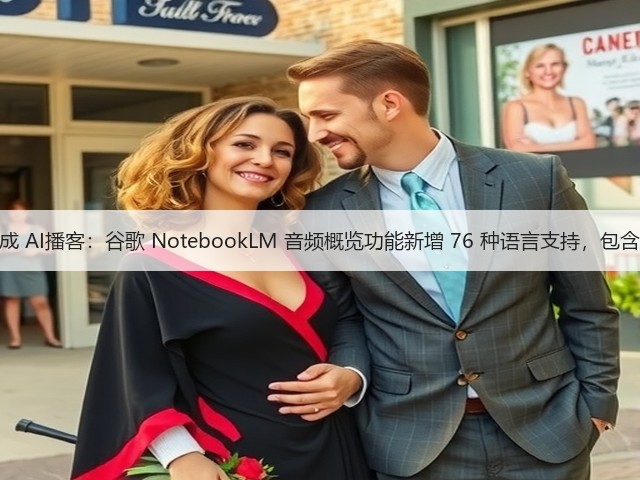 可生成 AI播客:谷歌 NotebookLM 音频概览功能新增 76 种语言支持,包含中文(图3) 可生成 AI播客:谷歌 NotebookLM 音频概览功能新增 76 种语言支持,包含中文(图3)