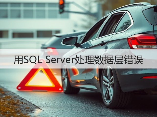 用SQL Server处理数据层错误(图2) 用SQL Server处理数据层错误(图2)