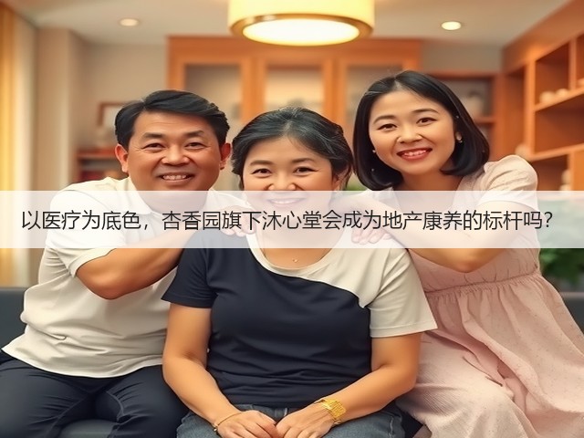 以医疗为底色,杏香园旗下沐心堂会成为地产康养的标杆吗?(图2) 以医疗为底色,杏香园旗下沐心堂会成为地产康养的标杆吗?(图2)