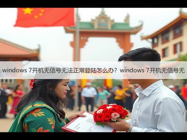 windows 7开机无信号无法正常登陆怎么办?windows 7开机无信号无(图1) windows 7开机无信号无法正常登陆怎么办?windows 7开机无信号无(图1)