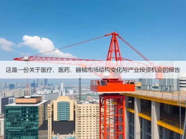 这是一份关于医疗、医药、器械市场结构变化与产业投资机会的报告(图1) 这是一份关于医疗、医药、器械市场结构变化与产业投资机会的报告(图1)