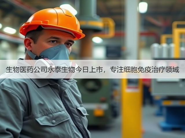 生物医药公司永泰生物今日上市,专注细胞免疫治疗领域(图1) 生物医药公司永泰生物今日上市,专注细胞免疫治疗领域(图1)