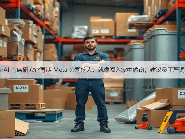 OpenAI 首席研究官再谈 Meta 公司挖人:就像闯入家中偷窃,建议员工严词拒绝(图3) OpenAI 首席研究官再谈 Meta 公司挖人:就像闯入家中偷窃,建议员工严词拒绝(图3)