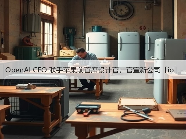 OpenAI CEO 联手苹果前首席设计官,官宣新公司「io」(图1) OpenAI CEO 联手苹果前首席设计官,官宣新公司「io」(图1)